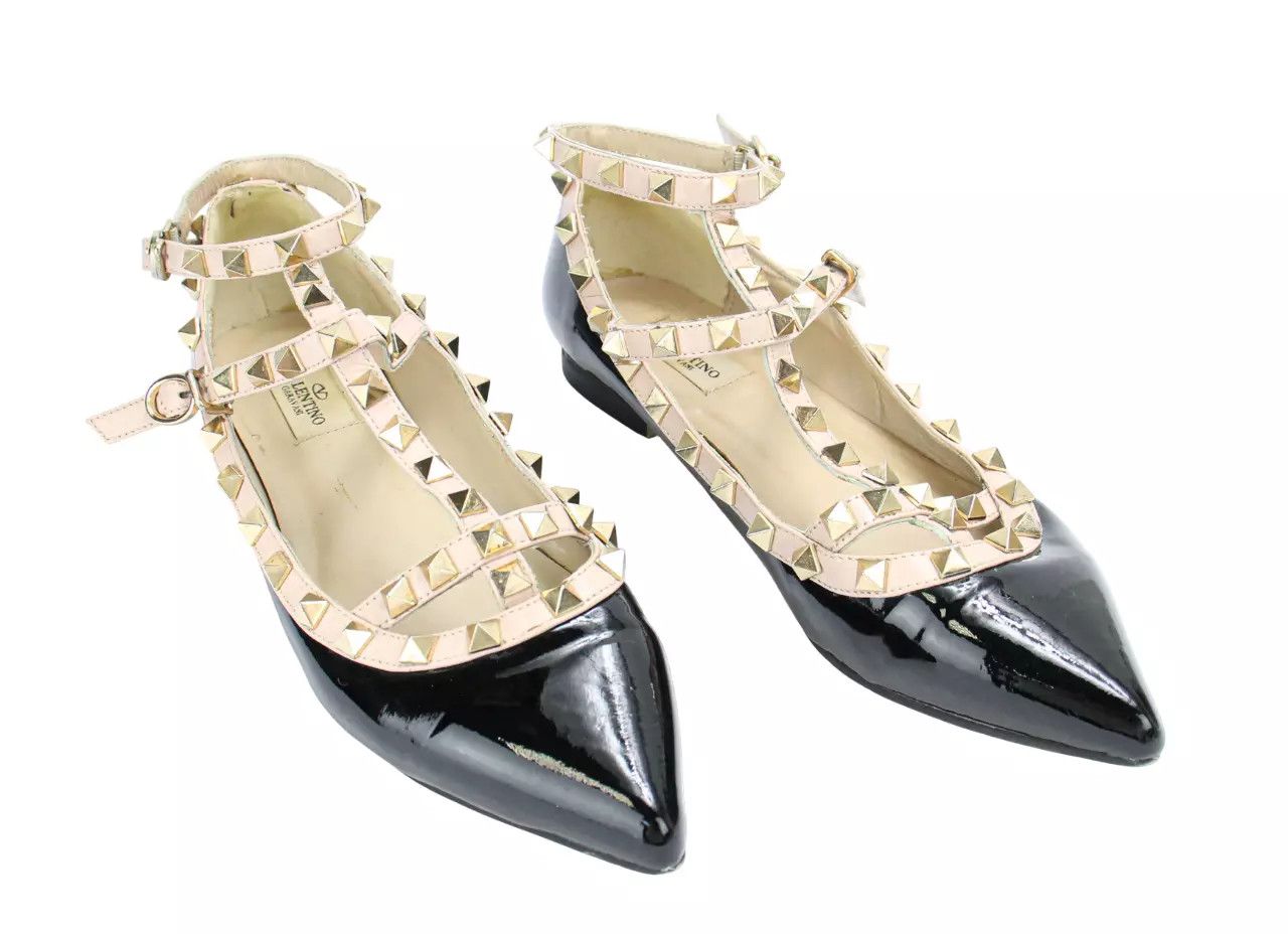 Valentino VALENTINO GARAVANI Shoes Women EU39 Patent Leather Ballerina Size US 9 / IT 39 - 1 Thumbnail