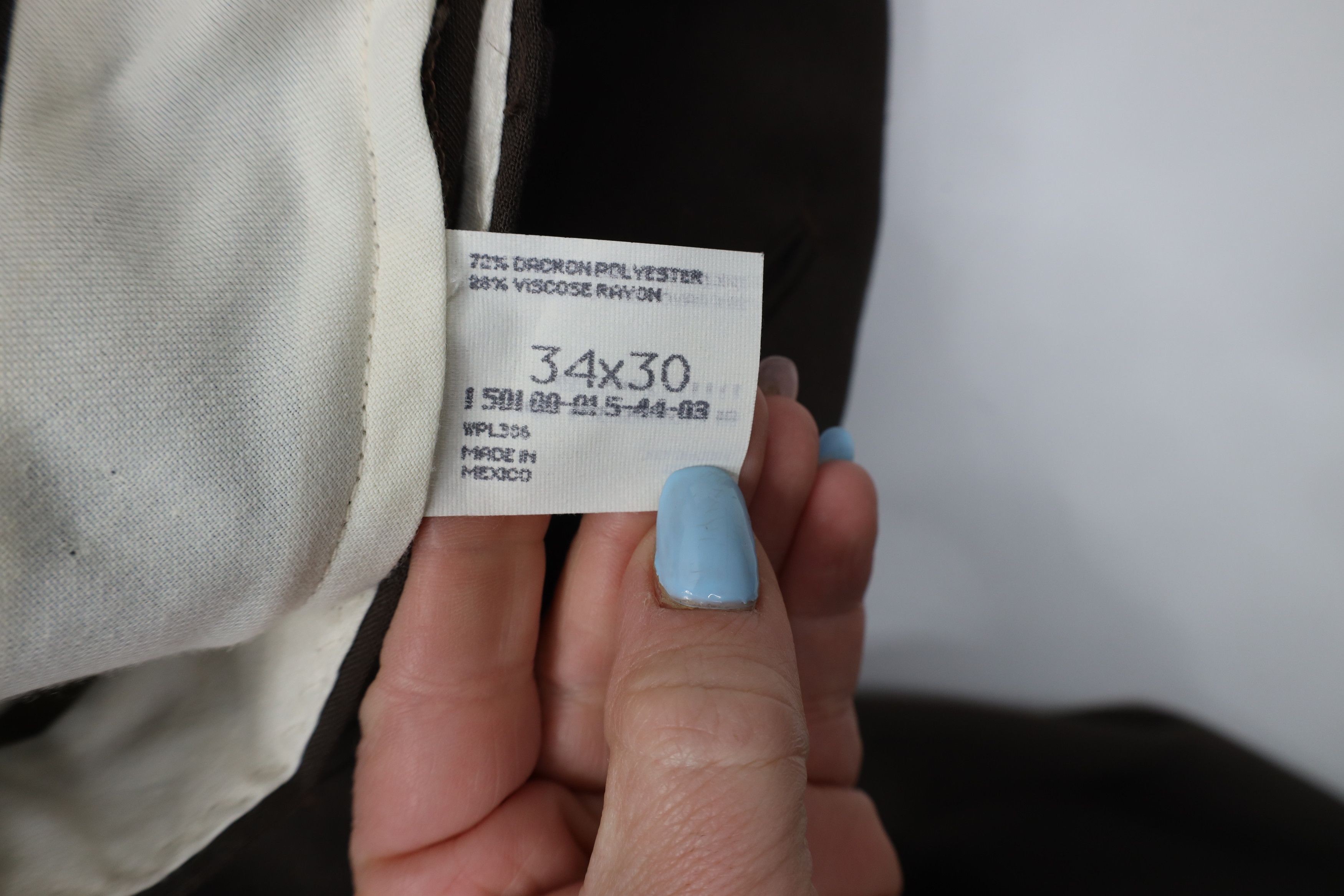 Vintage Vintage 90s Streetwear Blend Knit Wide Leg Chino Pants Size US 34 / EU 50 - 9 Thumbnail