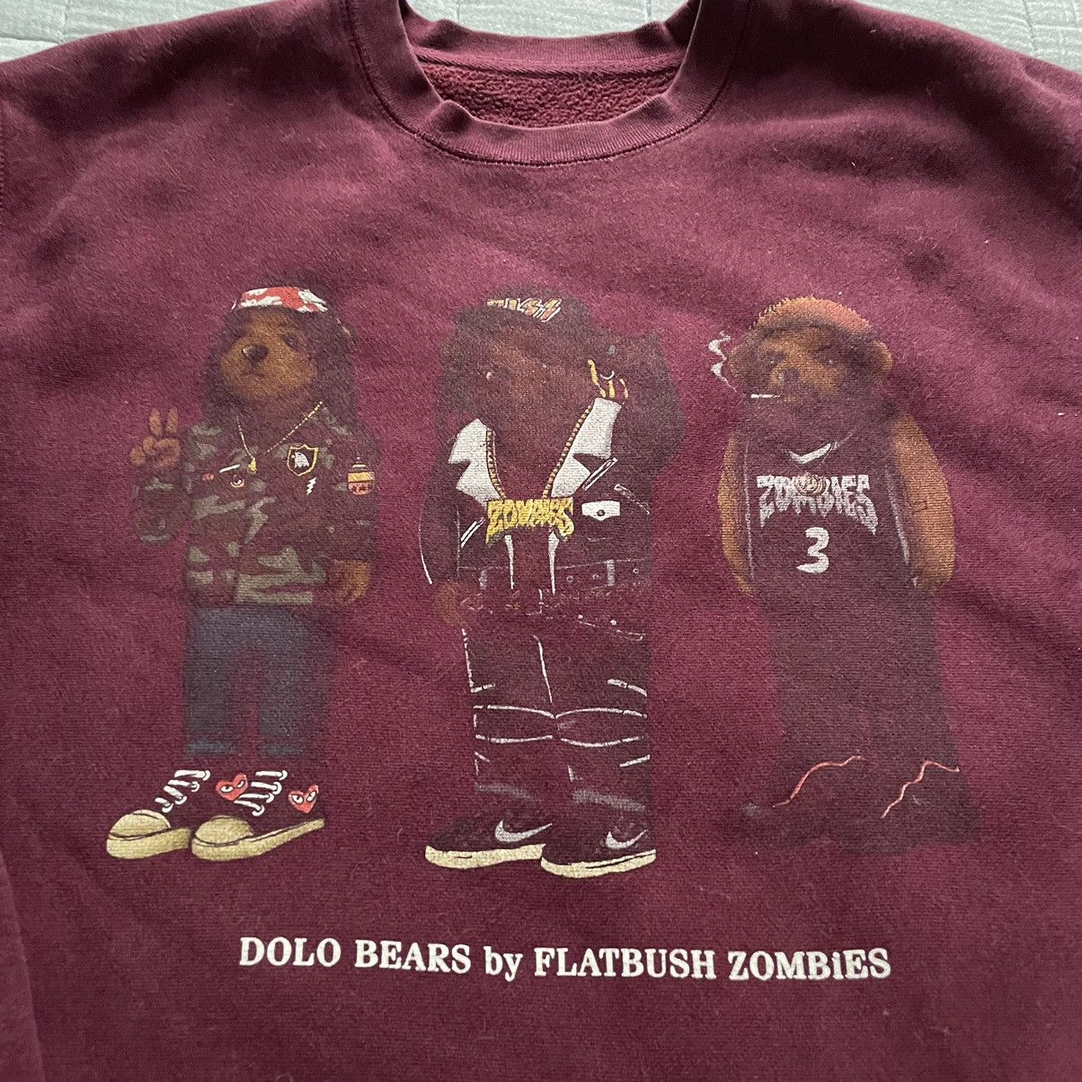 Flatbush Zombies Flatbush Zombies Dolo Bears XL Crewneck Size US XL / EU 56 / 4 - 2 Thumbnail
