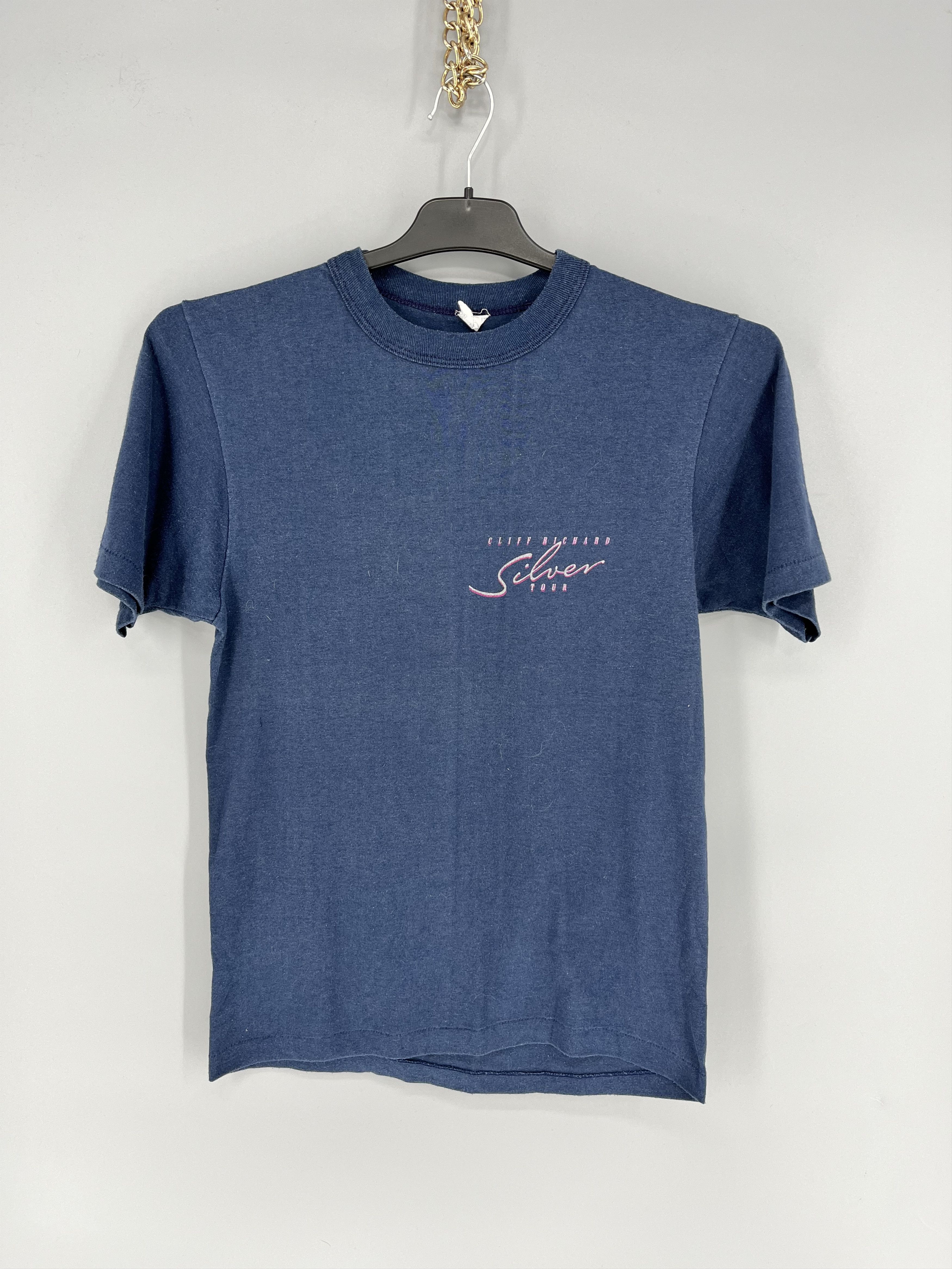 Band Tees 1988 Cliff Richard British Tour Concert Promo T-Shirt Size US XS / EU 42 / 0 - 1 Thumbnail