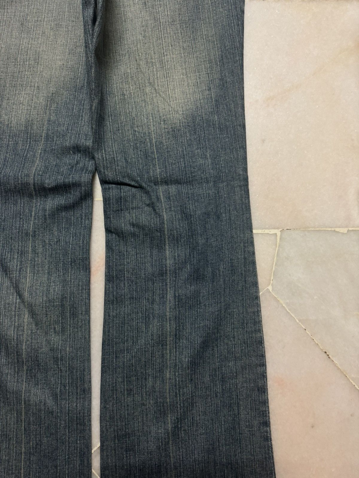 Japanese Brand 💥BOOTCUT💥JAPANESE TOPVALU RUSTY MUDWASH FLARED JEANS Size US 28 / EU 44 - 14 Thumbnail