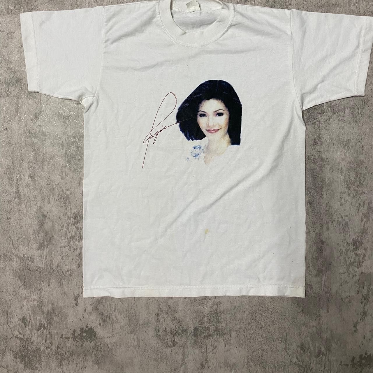 Other 1990s Lupe Fuentes white t-shirt with a unique, Size US S / EU 44-46 / 1 - 1 Thumbnail