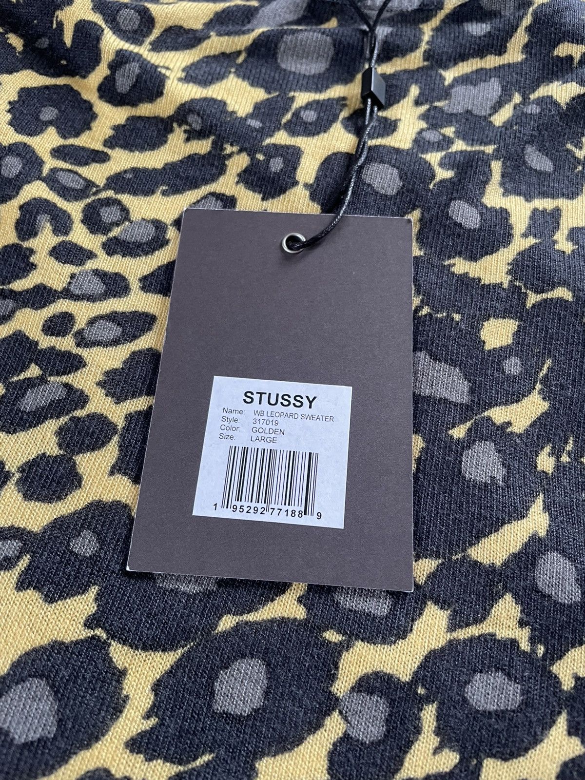 Stussy × Wales Bonner Stussy x Wales Bonner Leopard Sweater - FW25 Size US L / EU 52-54 / 3 - 12 Thumbnail
