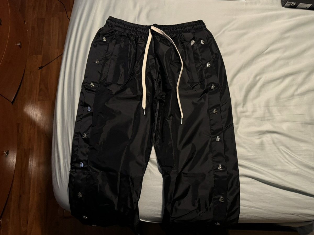 HELLSTAR Hellstar Waxed Nylon Pants Black Size Medium Size US 32 / EU 48 - 2 Thumbnail