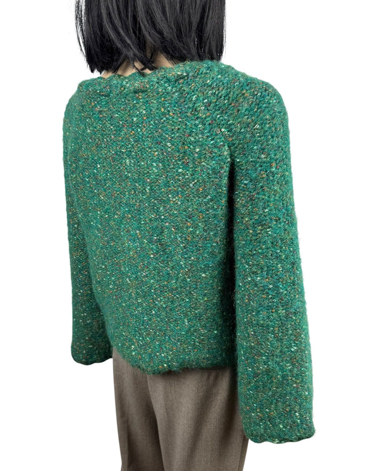 Designer Manoush Knit Sweater Baloon Sleeves Wool-Polyester size S Size S / US 4 / IT 40 - 7 Thumbnail