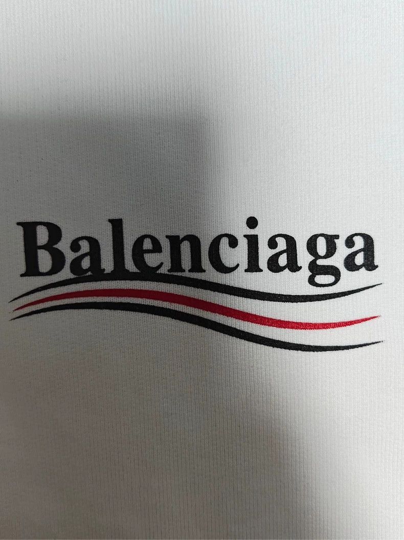 Balenciaga Balenciaga Balenciaga Wave Logo Hooded Sweatshirt-2506 Size US S / EU 44-46 / 1 - 3 Thumbnail