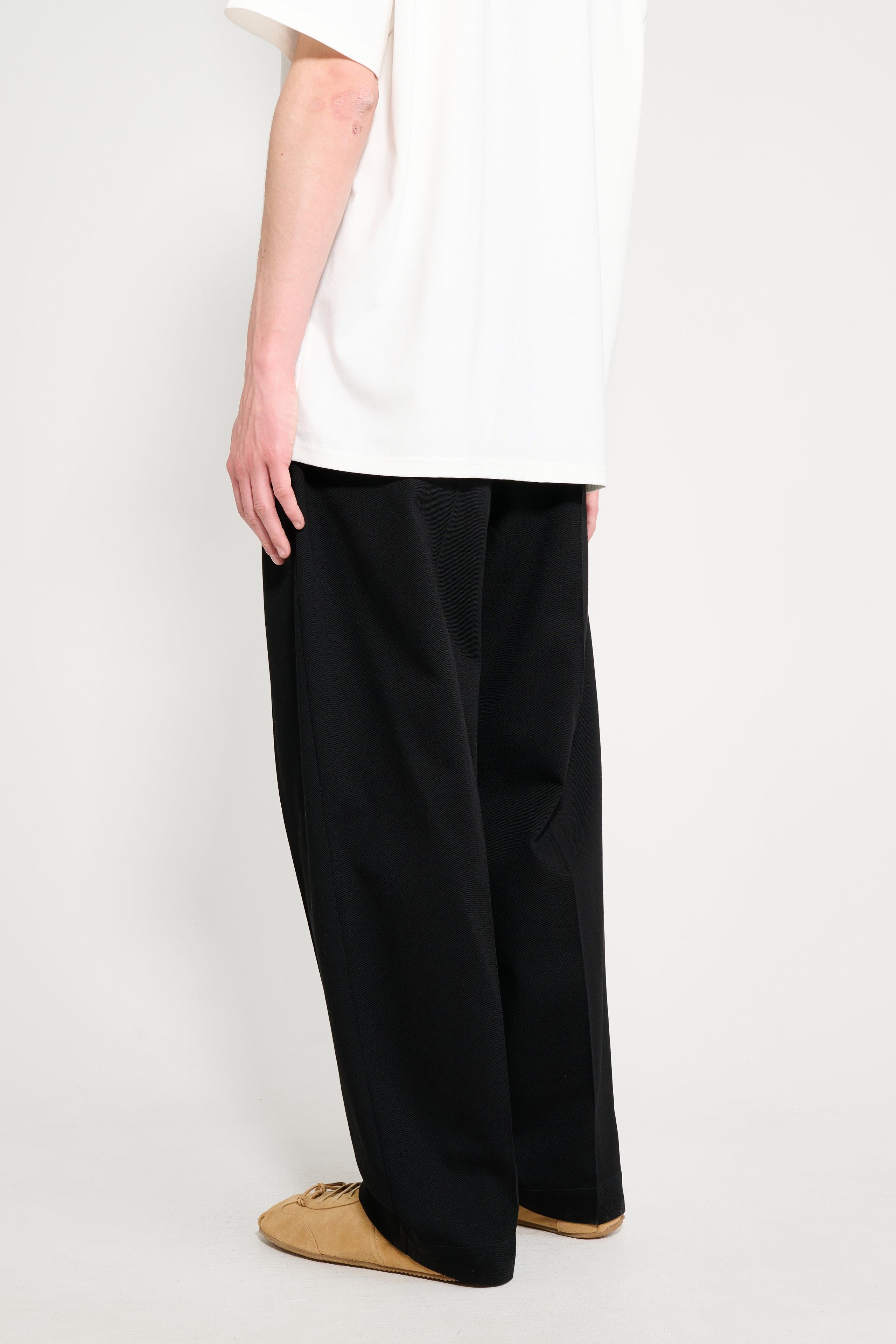 Lemaire LEMAIRE PLEATED CARROT PANTS BLACK Size US 30 / EU 46 - 12 Thumbnail