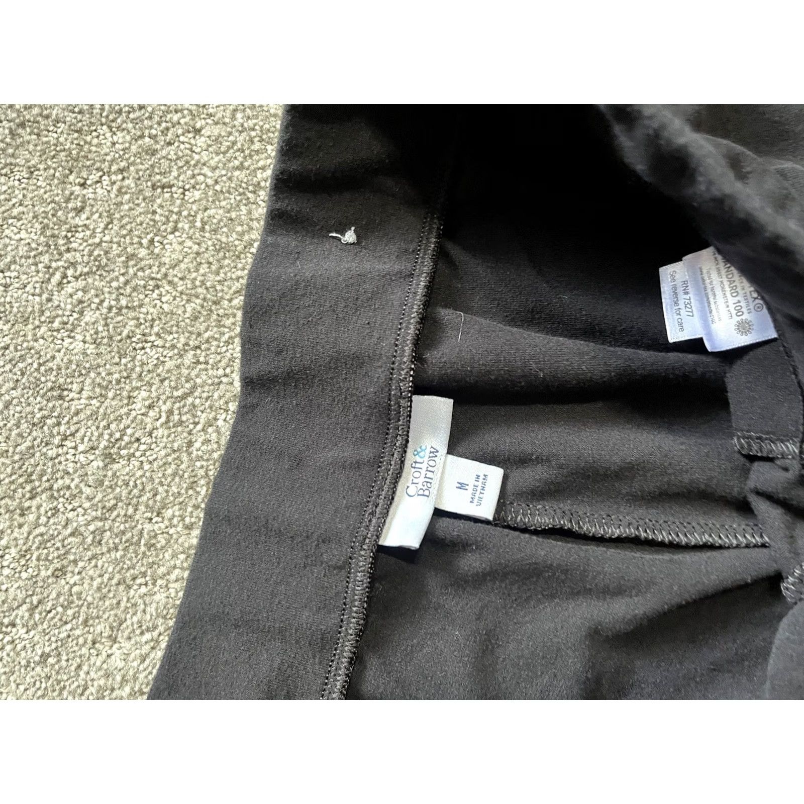 Croft & Barrow Croft & Barrow Capri Leggings Black Size Medium Croft & Barrow Capri Leggings Black Medium Regular Solid Size 32" / US 10 / IT 46 - 5 Thumbnail