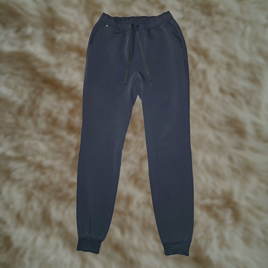 Vintage FIGS Technical Collection Jogger Pants Womens XS Blue Drawstring Pockets Medical Size 26" / US 2 / IT 38 - 1 Thumbnail