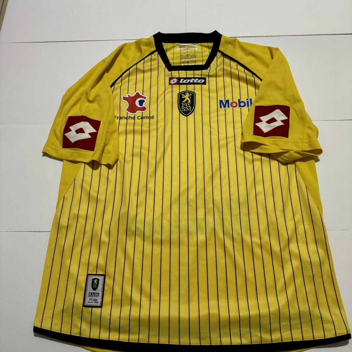 Lotto Sport Lotto FCSM Sochaux 2009/10 Home Football Soccer Jersey Size US XL / EU 56 / 4 - 8 Thumbnail