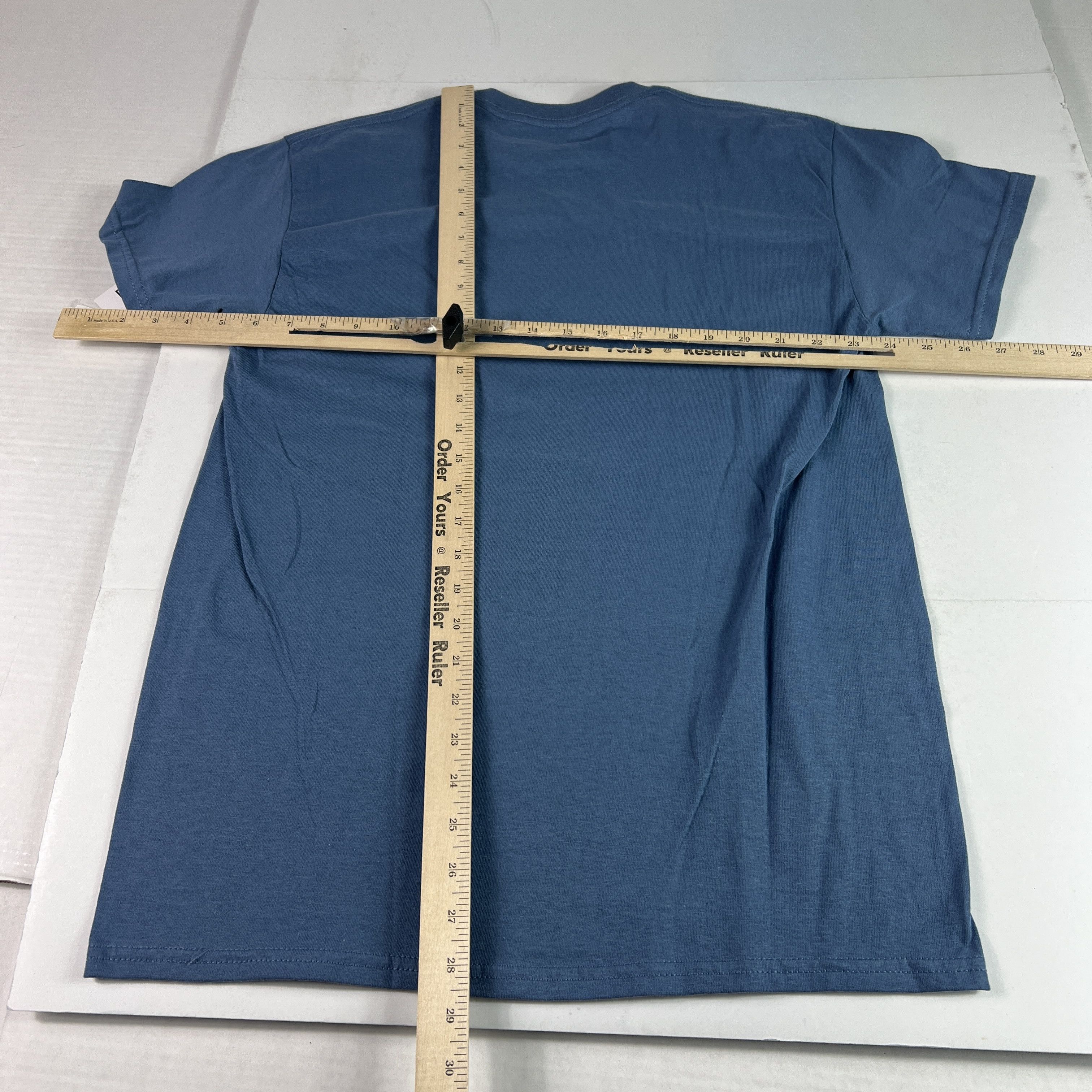 Young And Reckless YRLA Young & Reckless Shirt Blue Small Chest Logo Tee Size US M / EU 48-50 / 2 - 7 Thumbnail