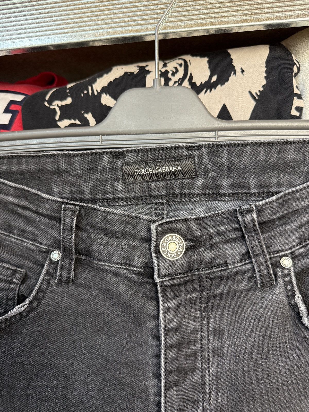Dolce & Gabbana Vintage Dolce Gabbana Skinny Jeans Flared Slim Avant Garde Size 24" / US 00 / IT 34 - 5 Thumbnail