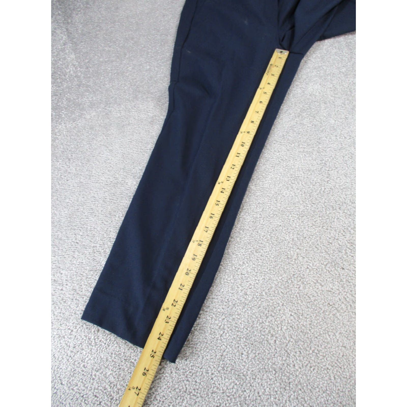 J.Crew J. Crew Dress Pants Womens 8P Ruby Crop Navy Blue NEW Dress Pants Women Petite 8P Blue Navy JSK? Size 30" / US 8 / IT 44 - 5 Thumbnail