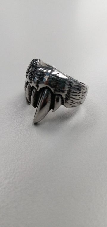 Other Demon Monster Teeth Ring Size ONE SIZE - 4 Thumbnail