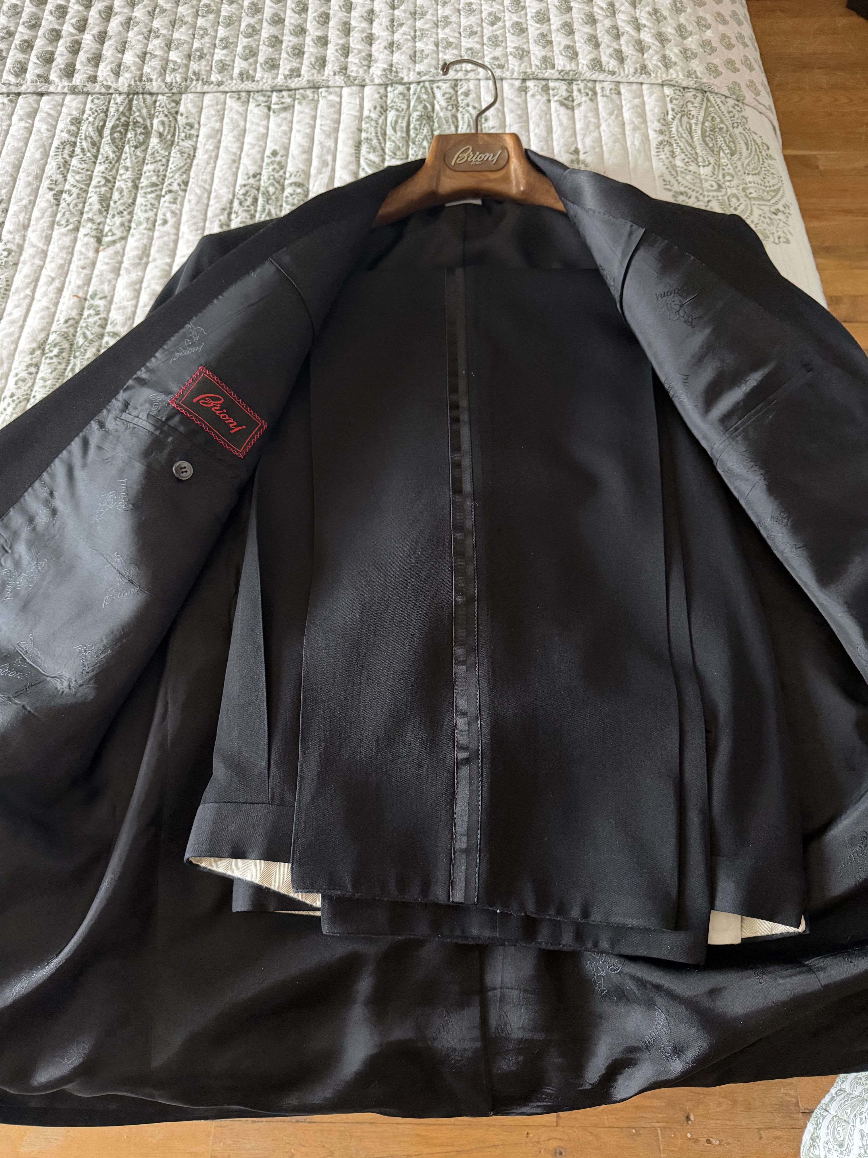 Brioni Vintage Brioni Roma Tuxedo Set - Made in Italy Size 42R - 2 Thumbnail