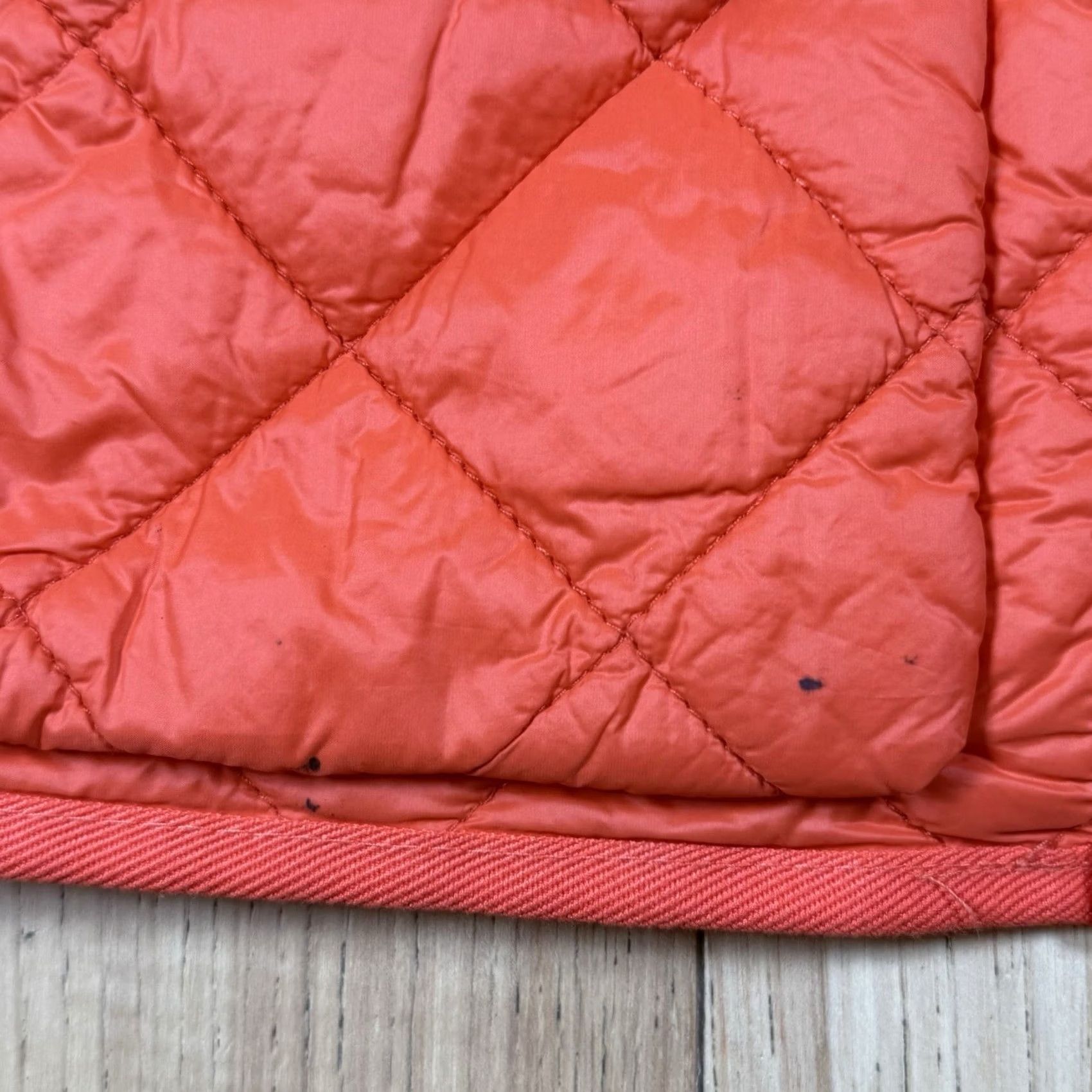Ralph Lauren Lauren Ralph Lauren Quilted Vest Womens PXS Orange 4 Pocket Cargo Vest Women PXS Orange Quilted Nylon Pockets Petite Size XS / US 0-2 / IT 36-38 - 4 Thumbnail