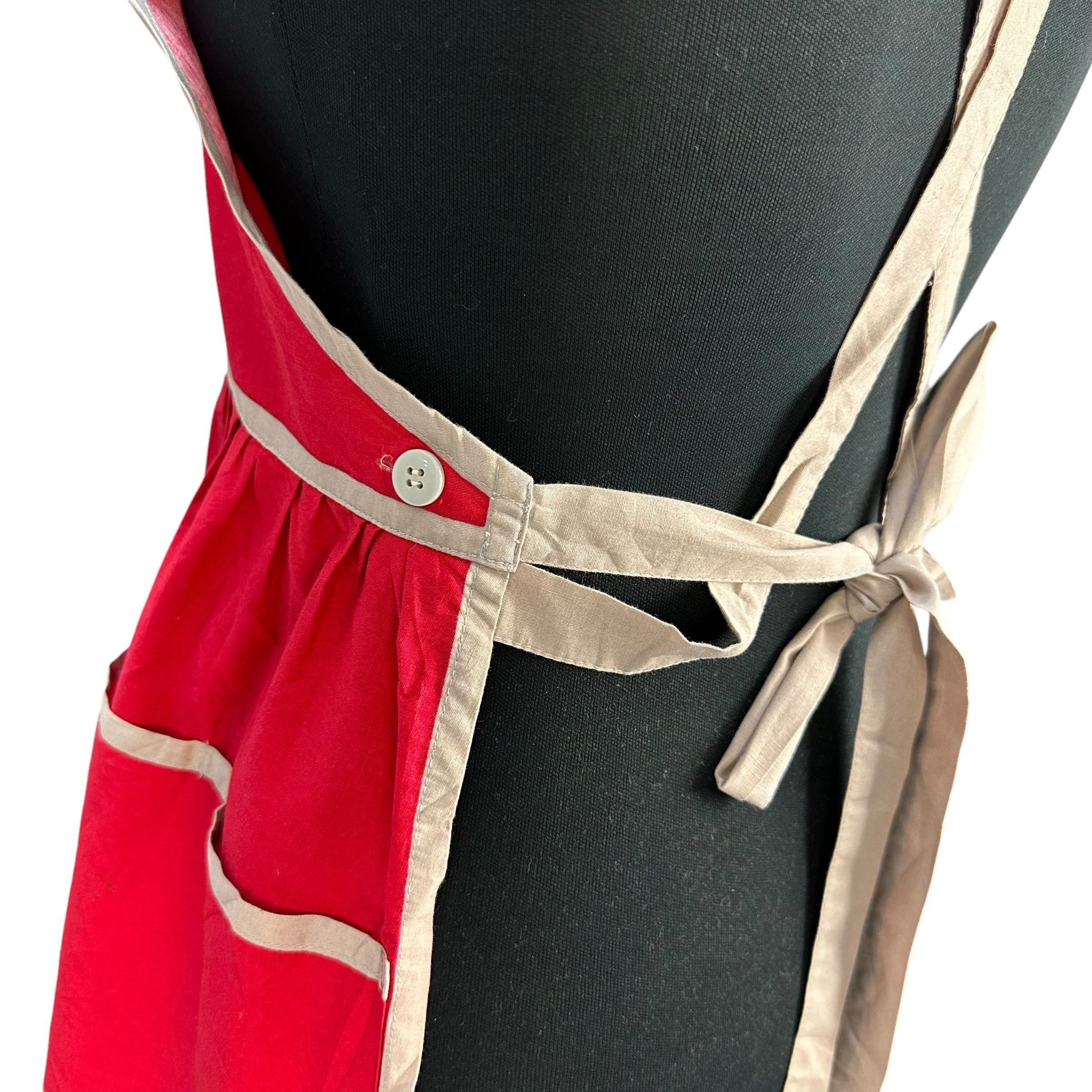 Yves Saint Laurent Yves Saint Laurent Tabliers Floral Graphics Apron #A52-1214 Size ONE SIZE - 7 Thumbnail