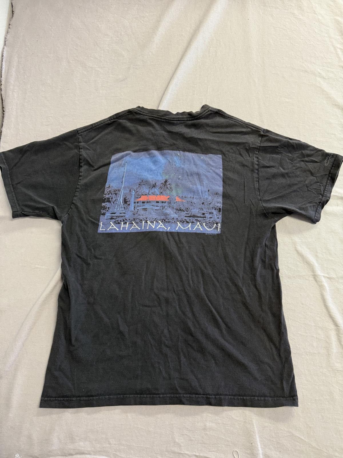 Designer Faded Lahaina Maui Hawaii T-shirt Crazy Shirt Melted Photo M Size US M / EU 48-50 / 2 - 1 Thumbnail