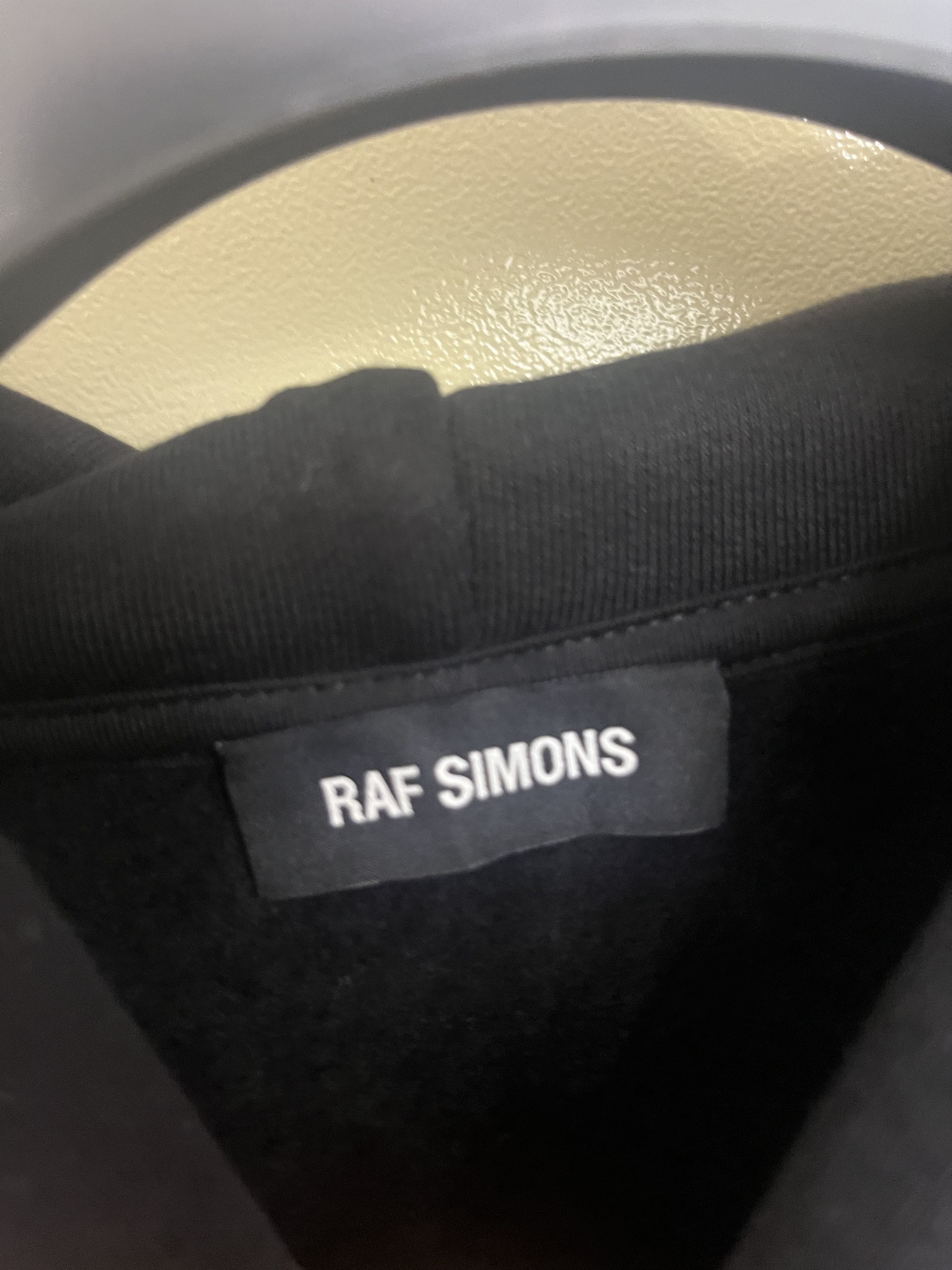 Raf Simons Raf Simons “Synchronicity” Print Hoodie – Black – Size S Size US S / EU 44-46 / 1 - 5 Thumbnail