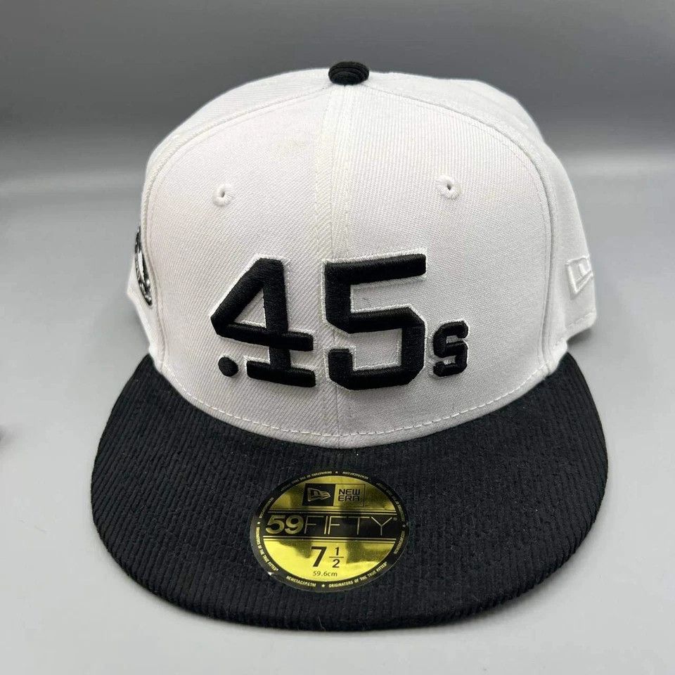 New Era Houston Astros Colt 45s Hat Men 7 1/2 Corduroy Fitted Cap Size ONE SIZE - 3 Thumbnail