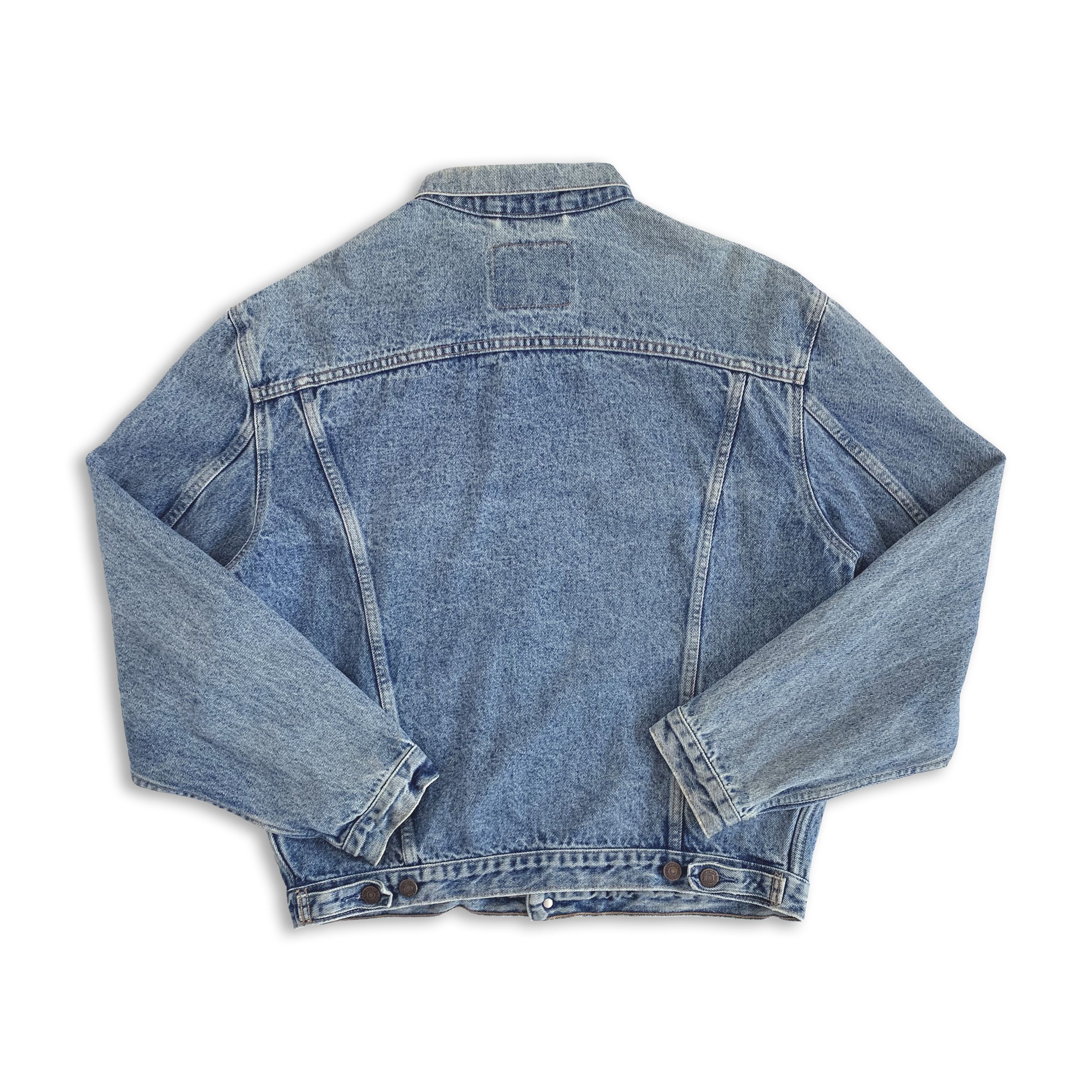 Levi's Vintage Clothing Vintage 80s 90s LEVI'S Denim Jacket 70503 Trucker Faded Size US XL / EU 56 / 4 - 3 Thumbnail