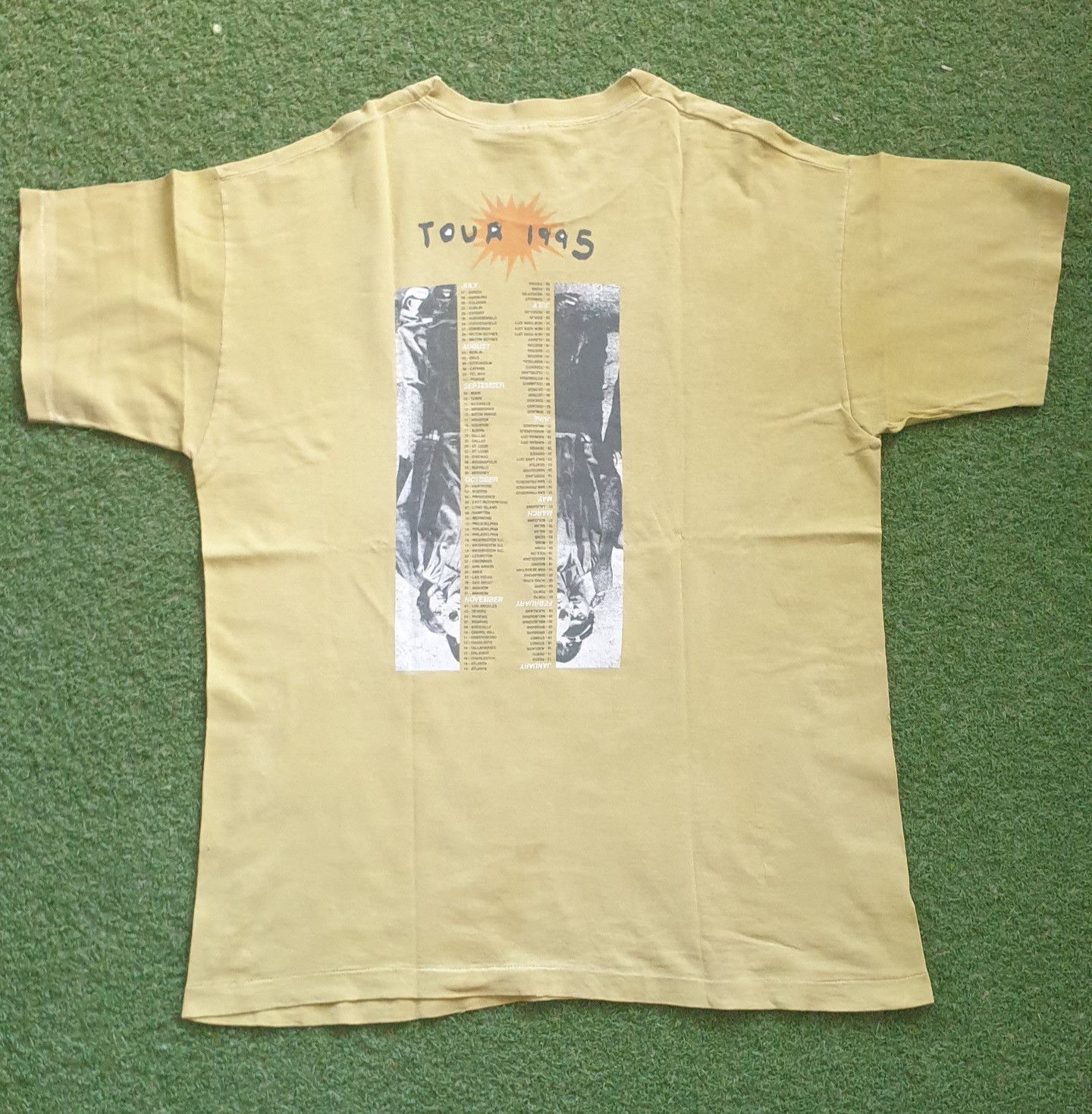 Fruit Of The Loom × R.E.M. × Vintage R.E.M 1995 Tour Size US XL / EU 56 / 4 - 3 Thumbnail
