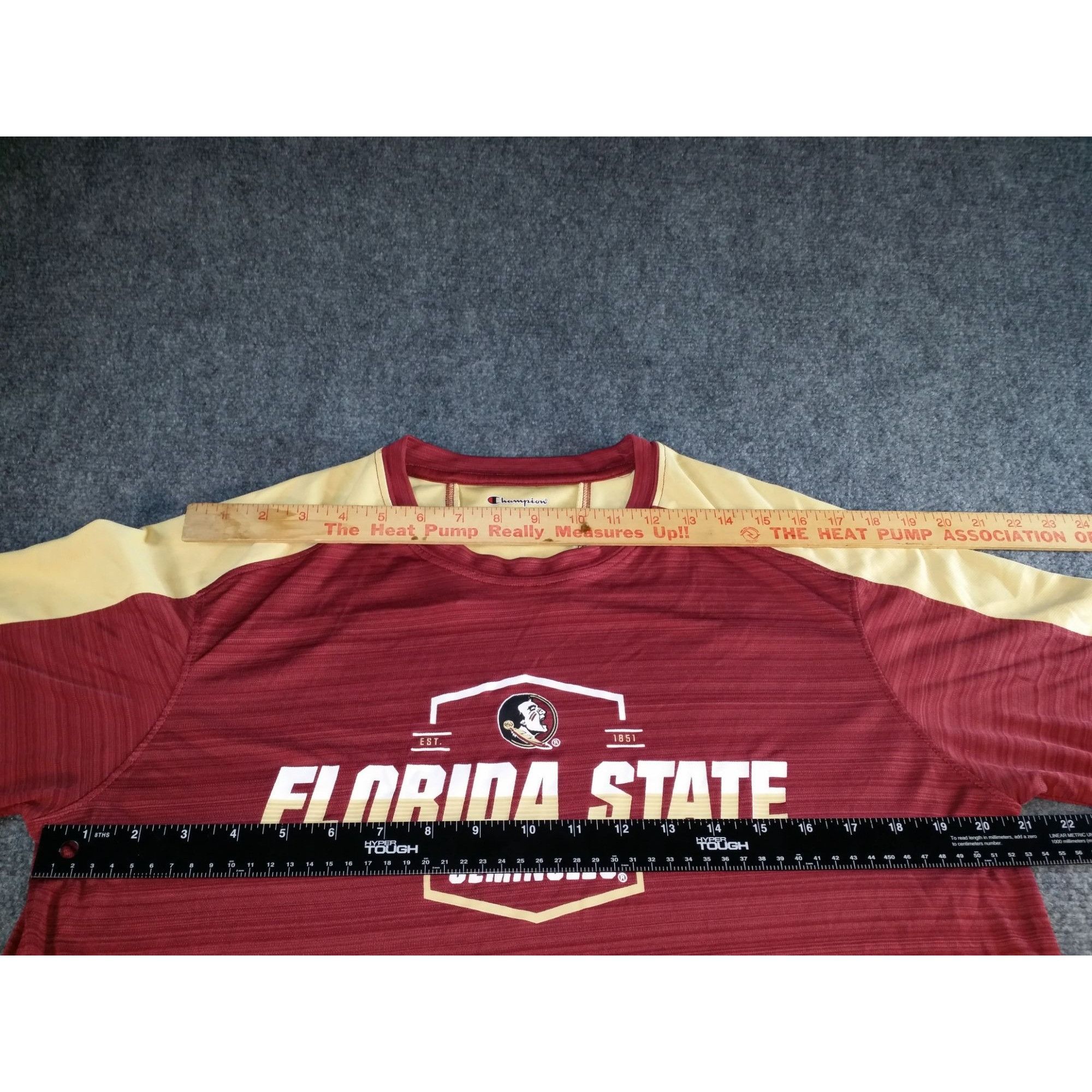 Champion Florida State Seminoles Shirt Men Sz L Champion NCAA Casual Size US L / EU 52-54 / 3 - 5 Thumbnail