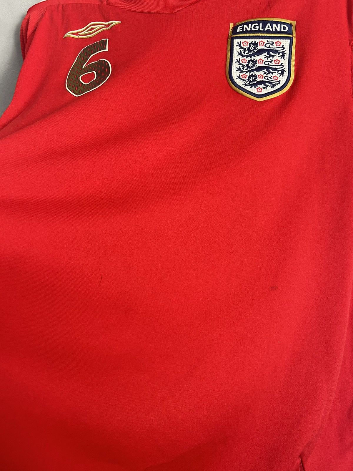 Umbro England terry jersey away 2006-08 Size US L / EU 52-54 / 3 - 11 Thumbnail
