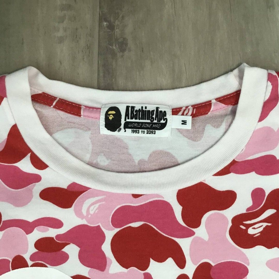 Bape × Keith Haring BAPE × Keith Haring T-shirt ABC camo Pink a bathing ape Size US M / EU 48-50 / 2 - 4 Thumbnail