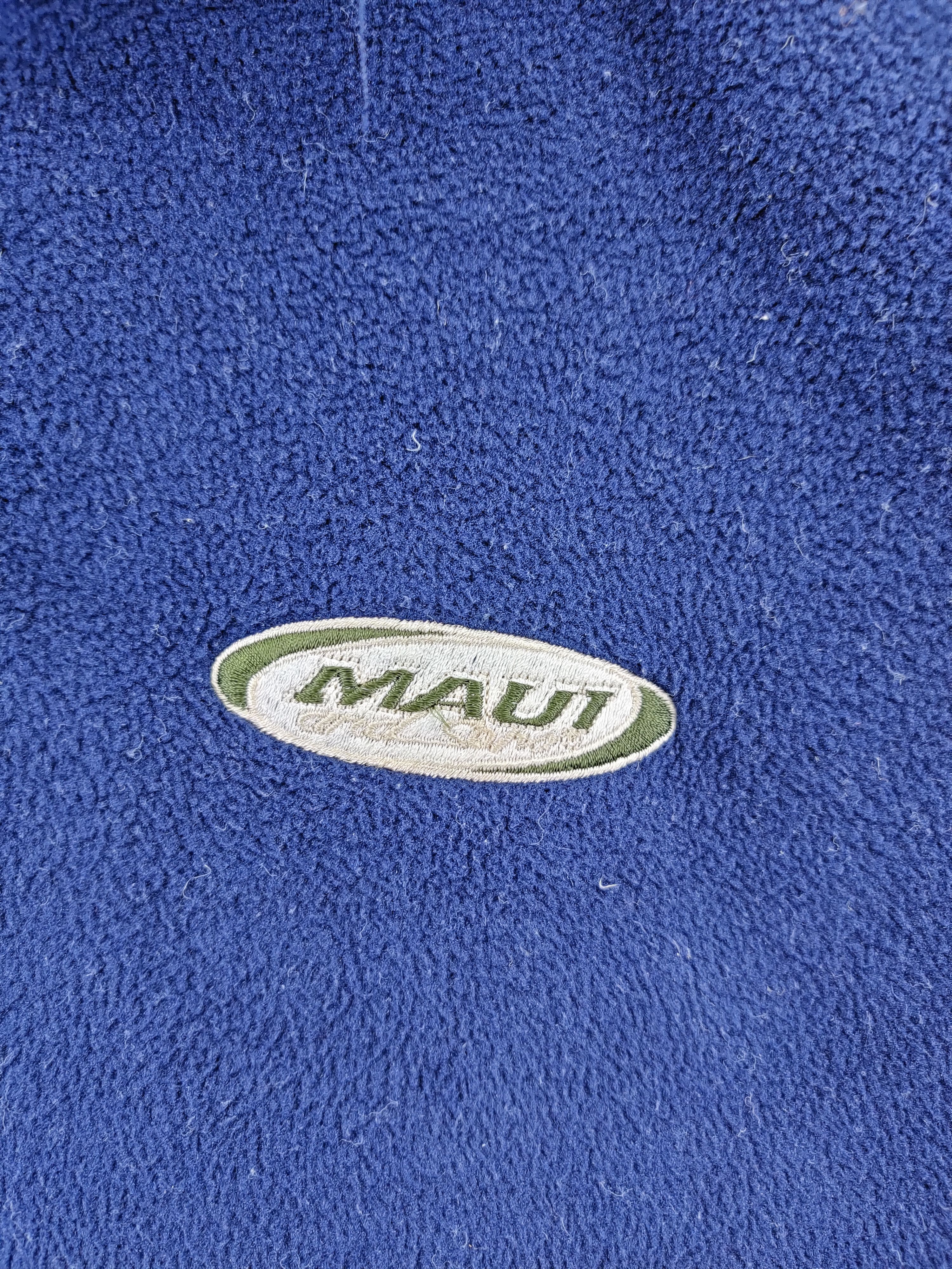 Maui and Sons Vintage Maui And Sons Fleece Zipper Jacket Size US L / EU 52-54 / 3 - 7 Thumbnail