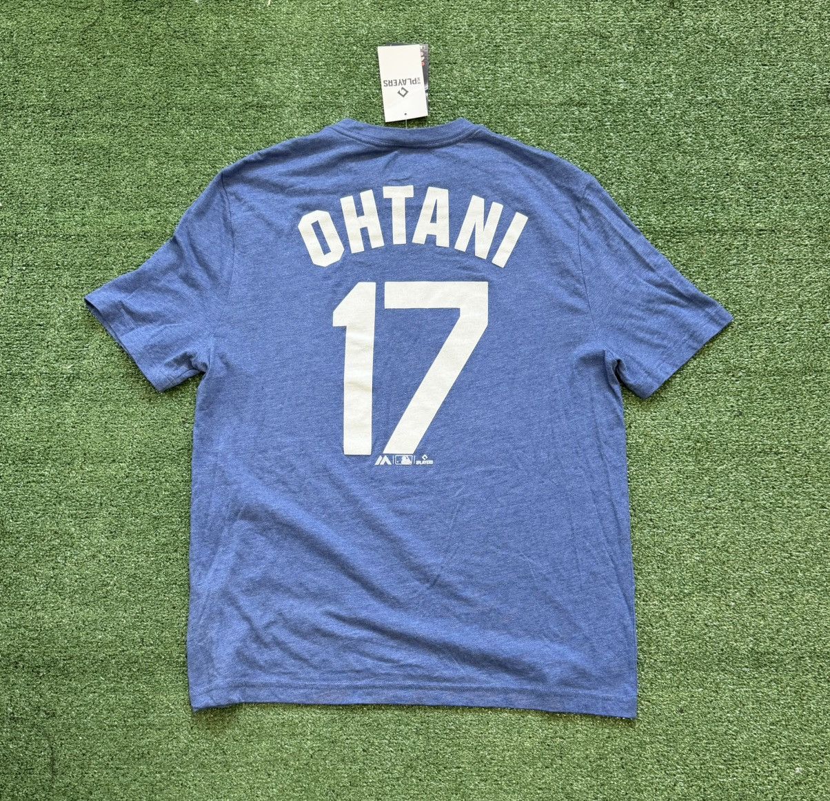 Majestic Majestic Los Angeles Dodgers #17 Shohei Ohtani Men's Blue Size US L / EU 52-54 / 3 - 4 Thumbnail