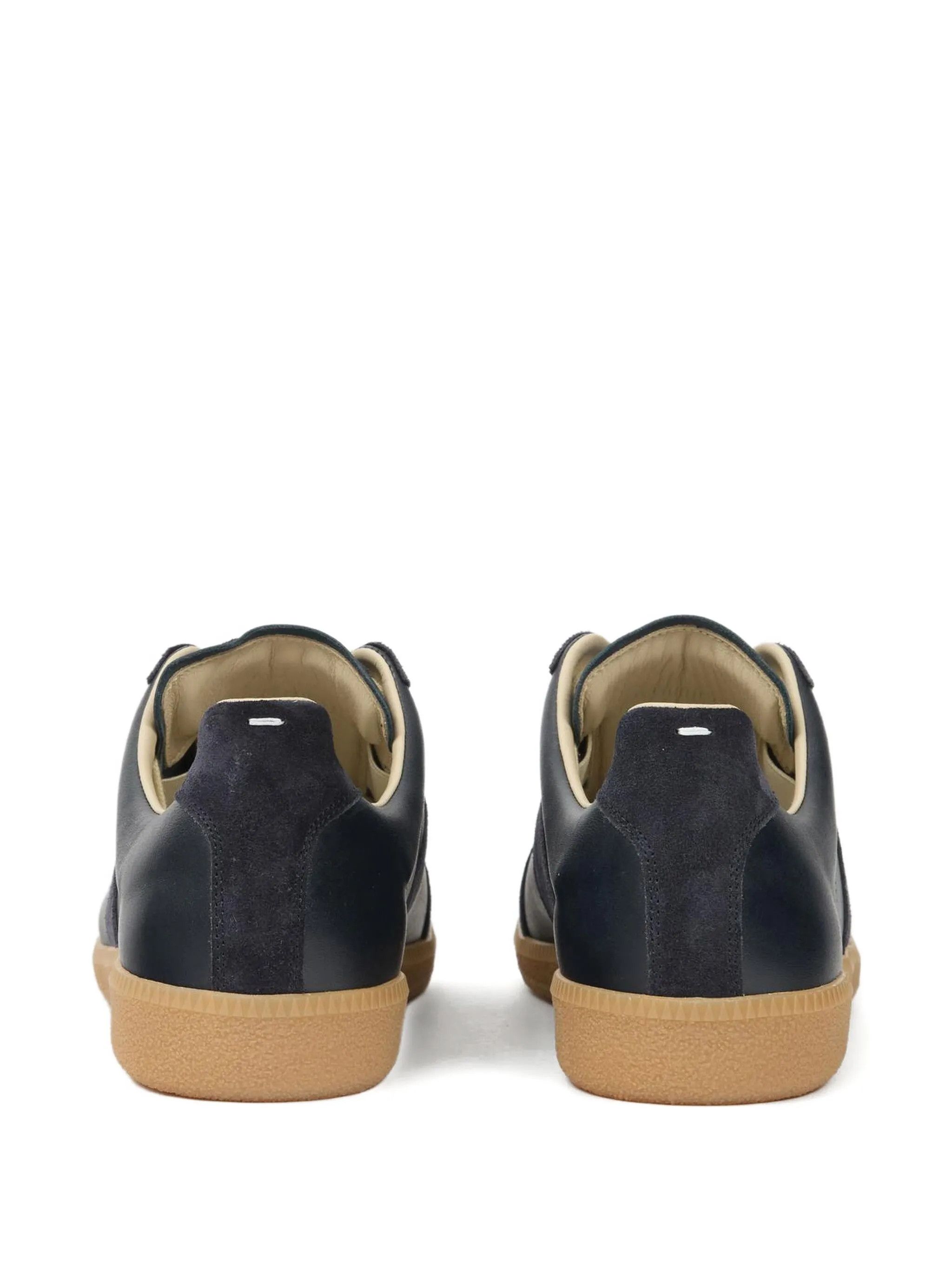 Maison Margiela o1w1db10526 Replica Low-Top Sneakers in Navy Blue Size US 11 / EU 44 - 3 Thumbnail