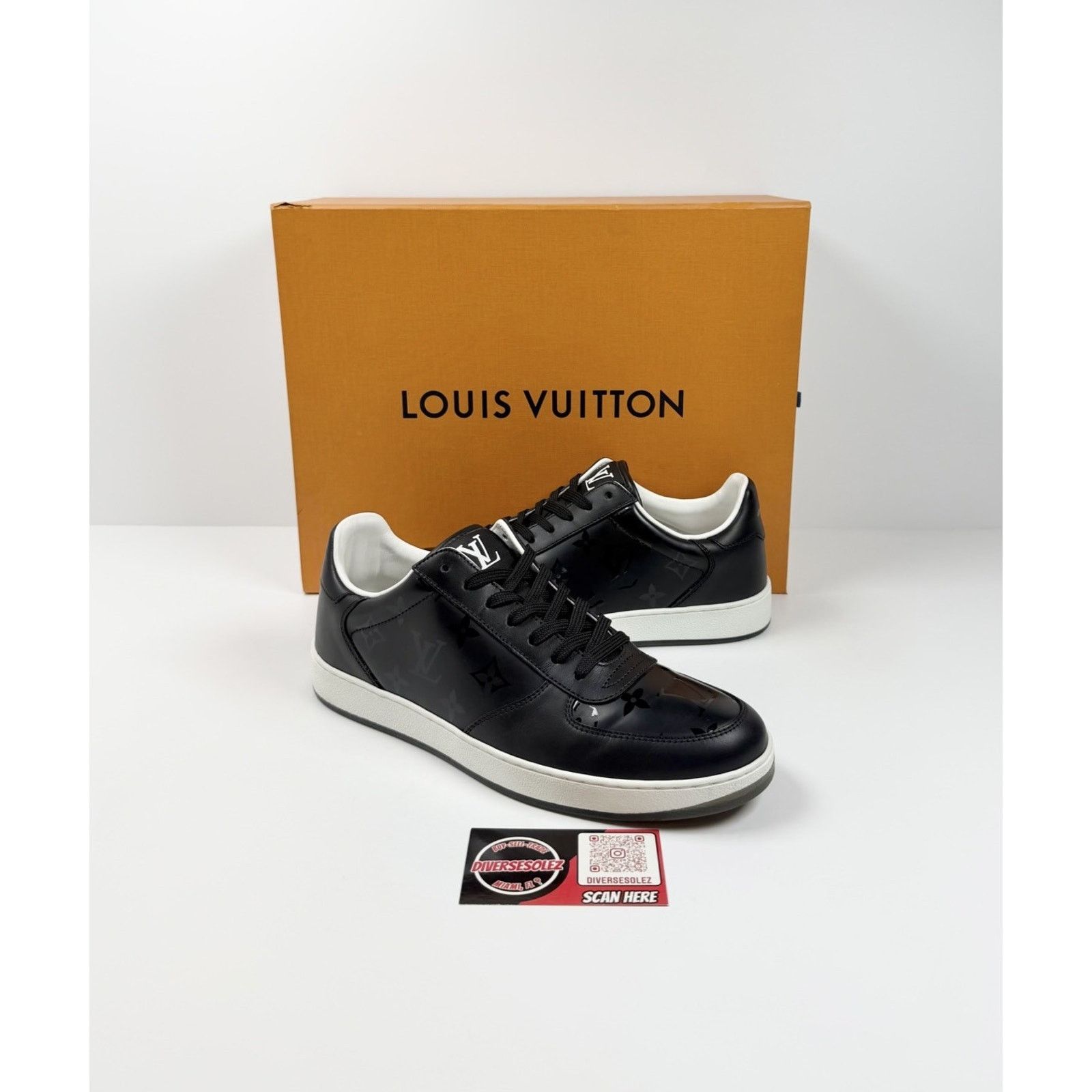 Louis Vuitton Size 7UK/8US - Louis Vuitton Rivoli Sneaker Low TRIED ON! Size US 8 / EU 41 - 1 Thumbnail