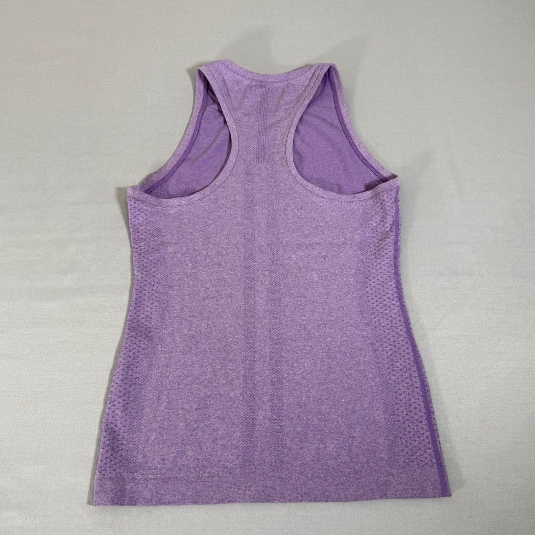 Vintage FIGS Womens Small Purple Seamless Sleeveless Tank Crew Neck Underscrub Shirt Size S / US 4 / IT 40 - 4 Thumbnail