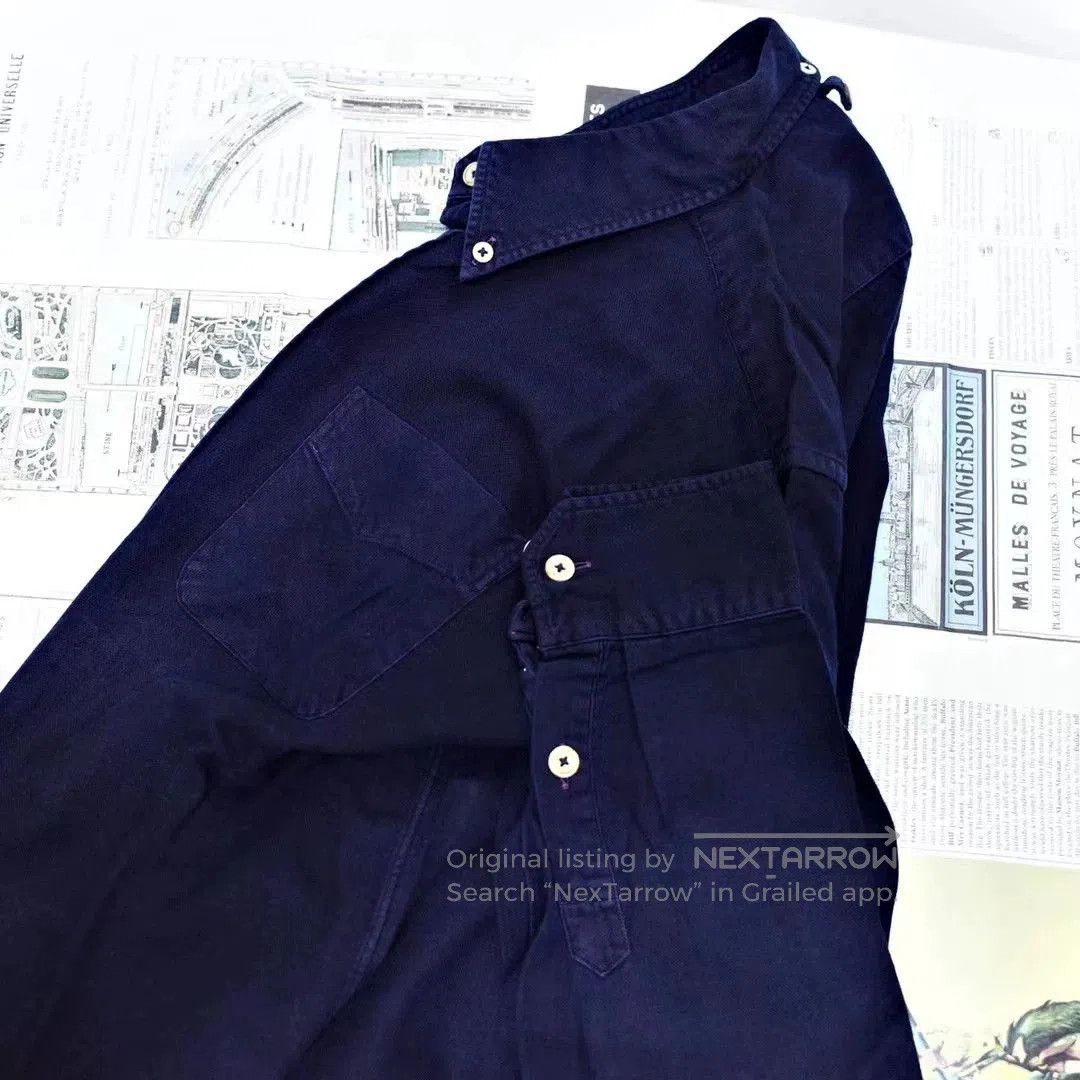 Visvim Visvim Giza Indigo Dye L/S Shirt. Size US S / EU 44-46 / 1 - 4 Thumbnail