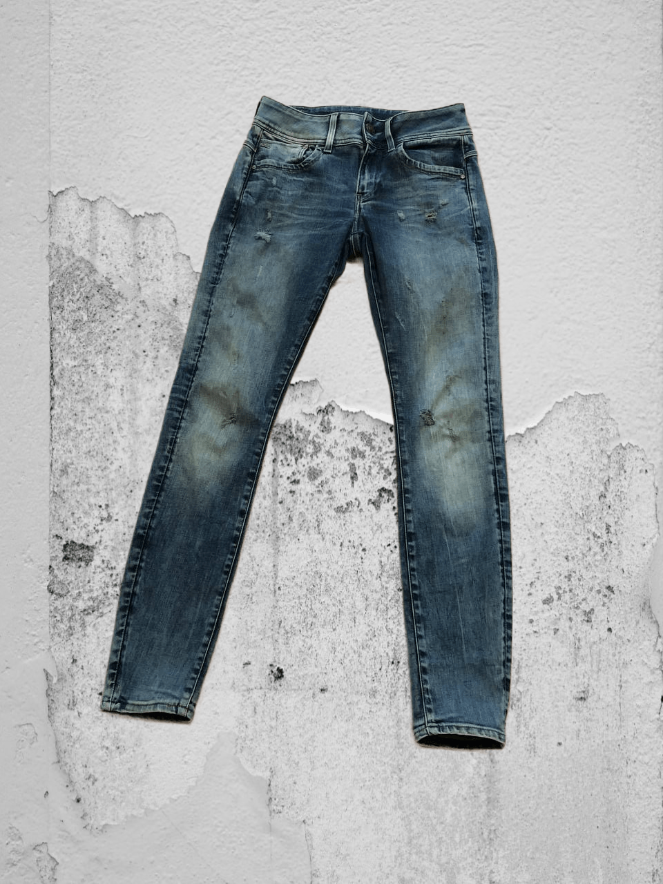G-Star blue jeans G-Star Raw crazy Y2K mid skinny vintage size 28 Size US 28 / EU 44 - 1 Thumbnail