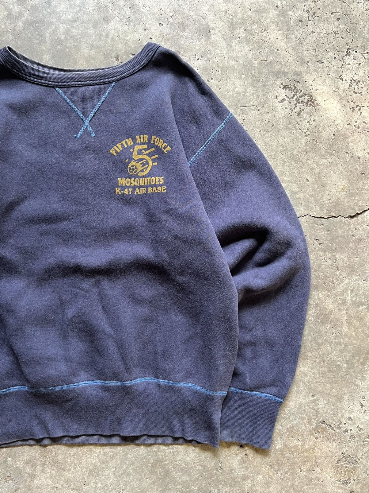 Buzz Rickson's BUZZ RICKSON'S "Mosquitoes" K-47 Air Base Loopwheel Sweater Size US M / EU 48-50 / 2 - 6 Thumbnail