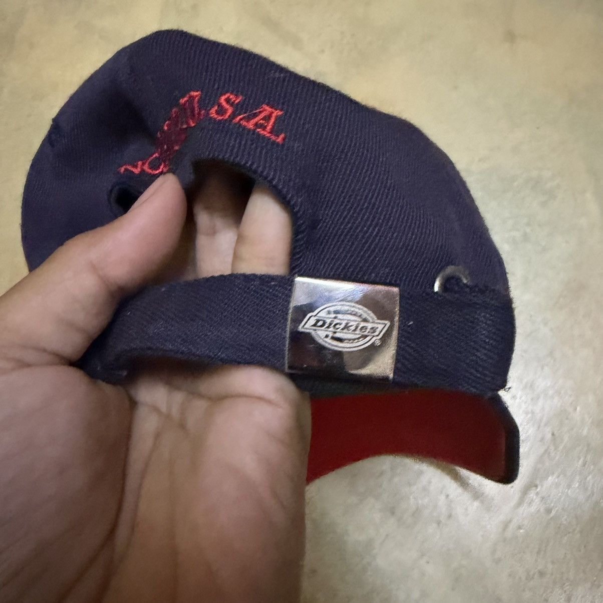 Dickies Dickies Big Logo Cap Hat Size ONE SIZE - 4 Thumbnail