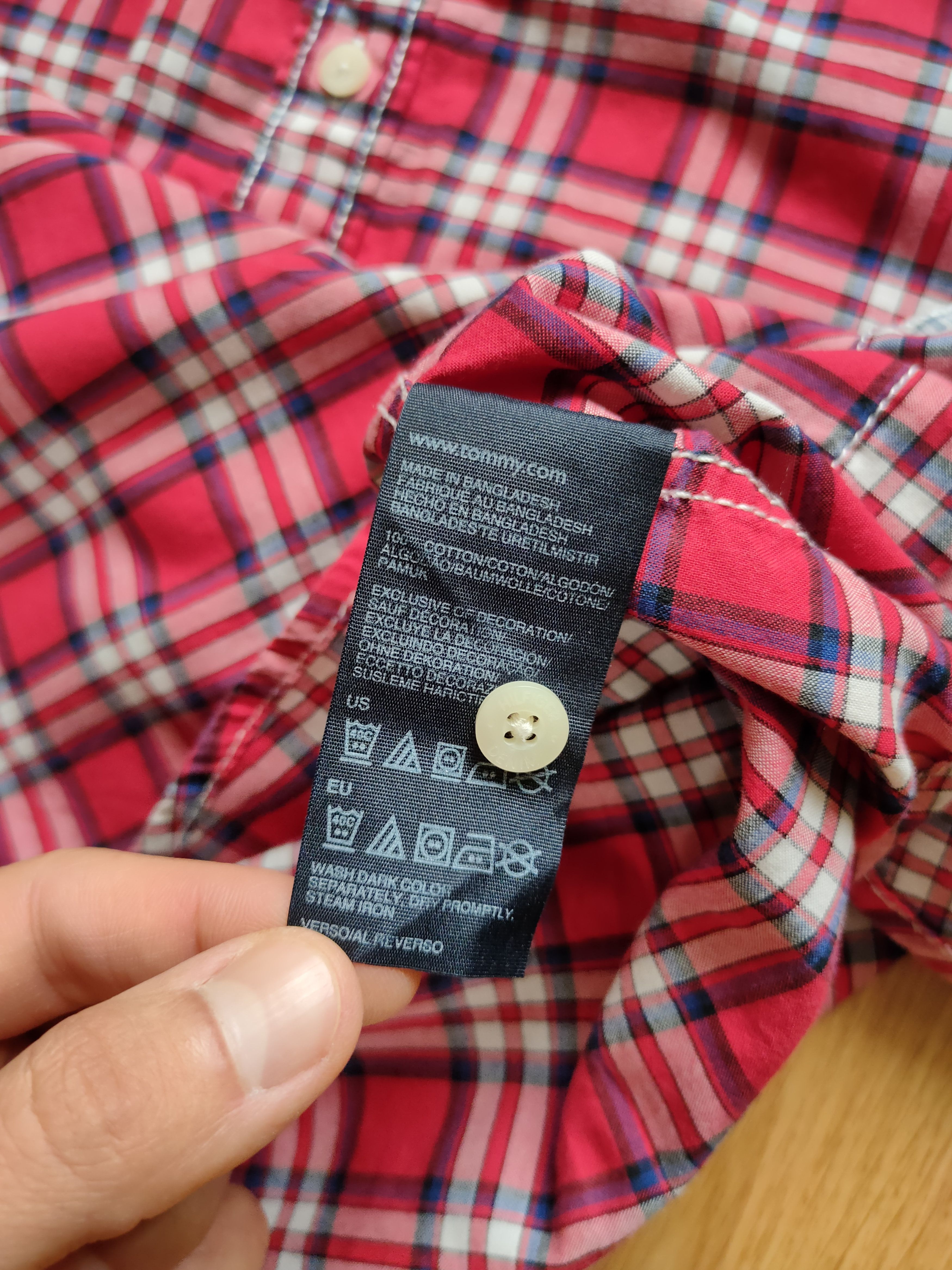 Tommy Hilfiger Tommy Hilfiger Shirt Denim Hilfiger Shirt TH Size US XL / EU 56 / 4 - 6 Thumbnail