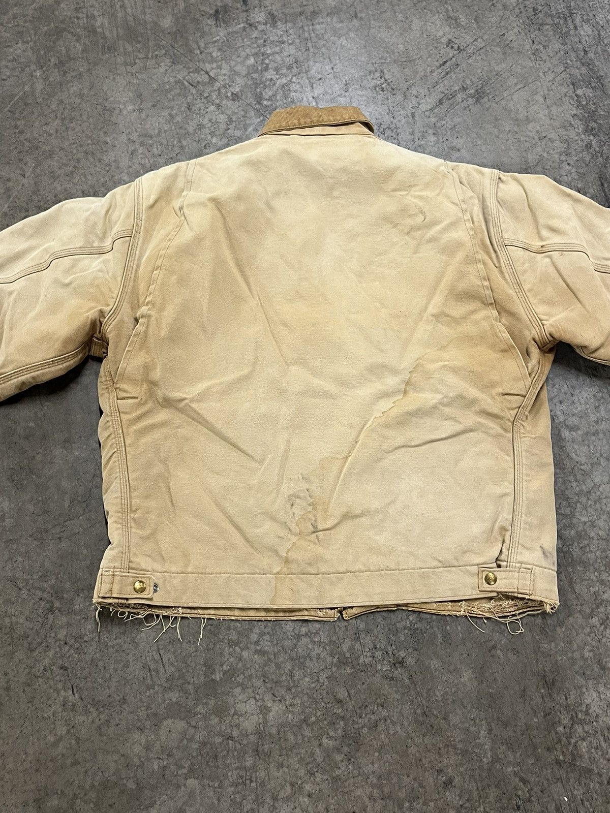 Carhartt × Vintage Carhartt Detroit blanket lined jacket perfectly thrashed Size US XL / EU 56 / 4 - 11 Thumbnail