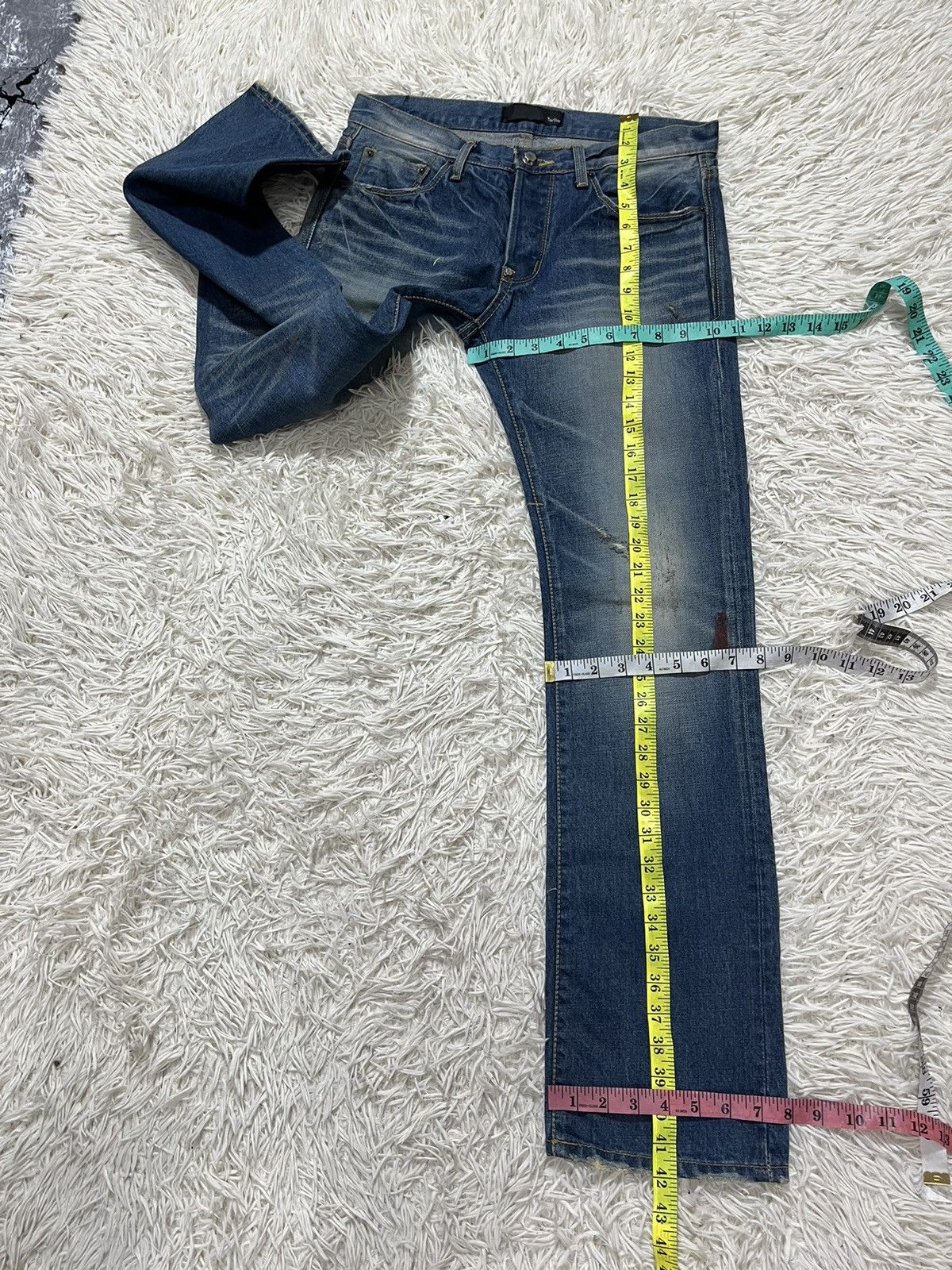 Japanese Brand × Vintage JAPANESE BRAND TEE DEE DISTRESS JEANS Size US 32 / EU 48 - 9 Thumbnail