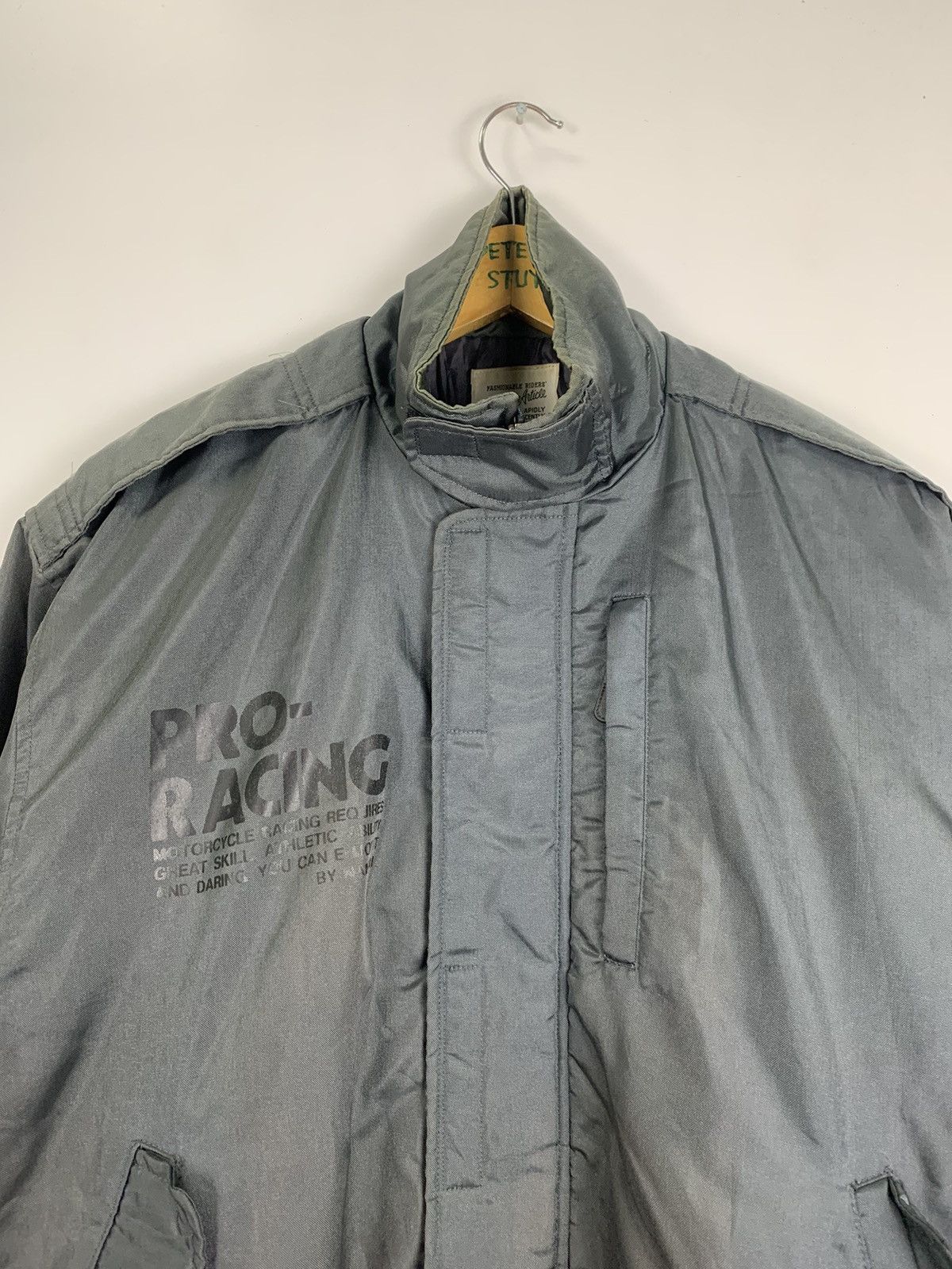 Vintage Vintage Nankai Pro Racing Bikers Jacket Size US L / EU 52-54 / 3 - 3 Thumbnail