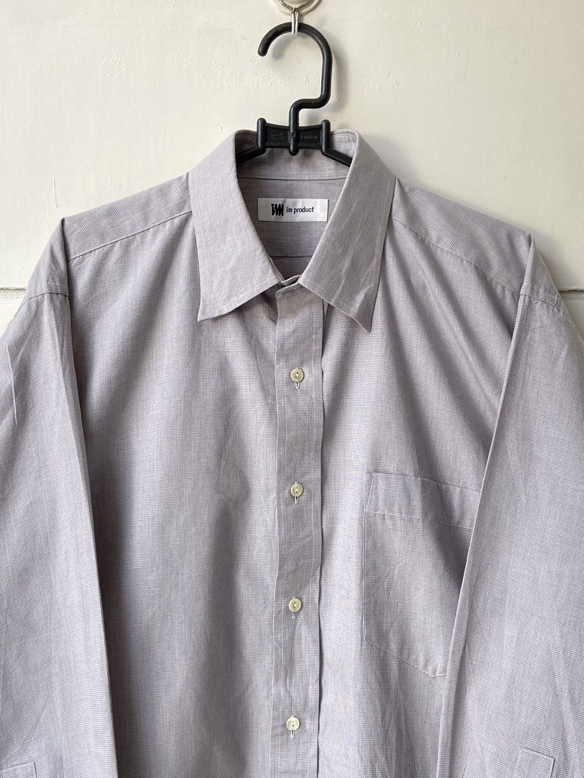 Issey Miyake IM PRODUCT Issey Miyake Grey Shirt Size US M / EU 48-50 / 2 - 11 Thumbnail