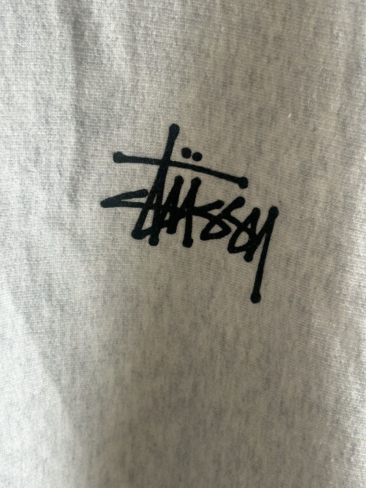 Stussy Grey stussy logo sweatshirt Size US M / EU 48-50 / 2 - 4 Thumbnail