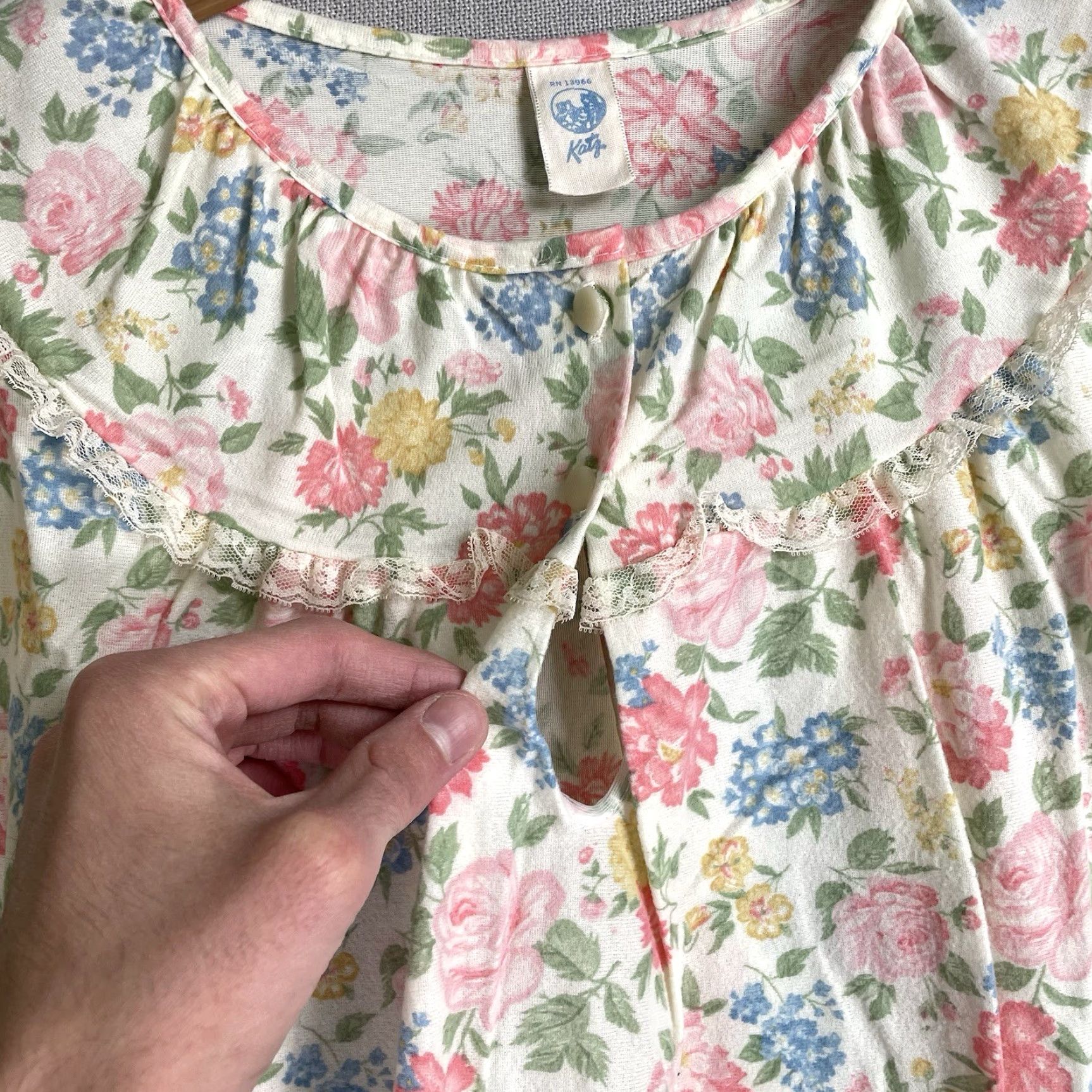 Vintage VINTAGE Katz Nightgown Shirt? Size ONE SIZE - 4 Thumbnail