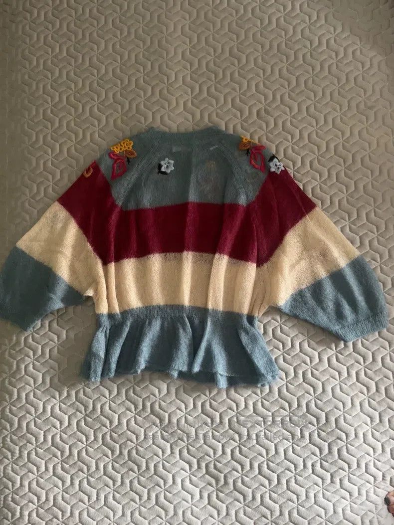 Valentino Valentino Mohair knitted sweater Size S / US 4 / IT 40 - 4 Thumbnail