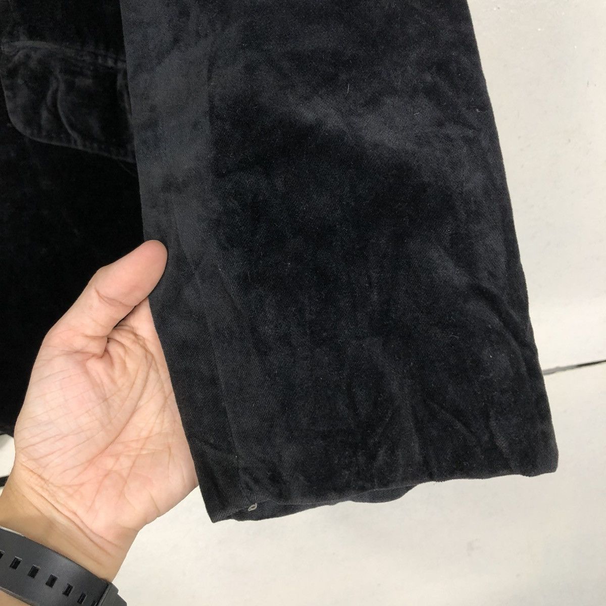 🔥VINTAGE BURBERRY BLACK LABEL VELVET JACKET NOVA CHECK