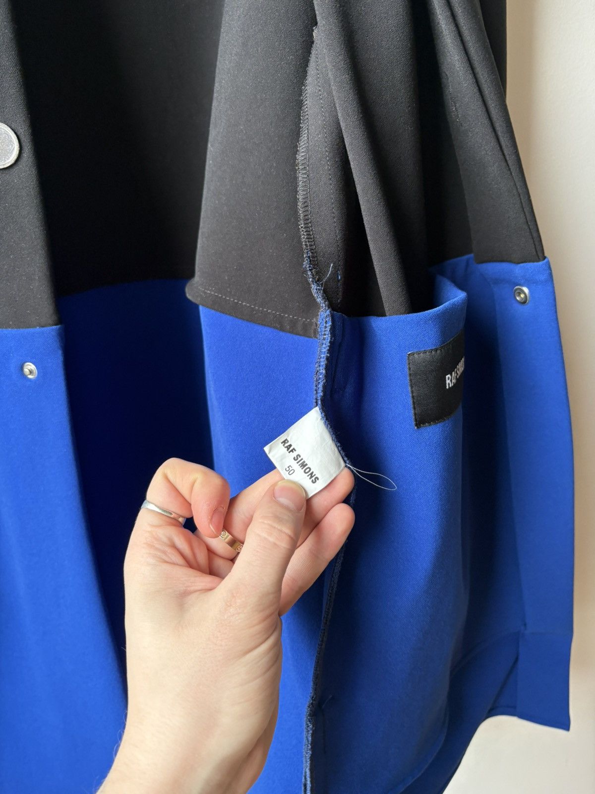 Raf Simons Raf Simons SS14 Tri-Color Athletic Long Coat Size US L / EU 52-54 / 3 - 7 Thumbnail