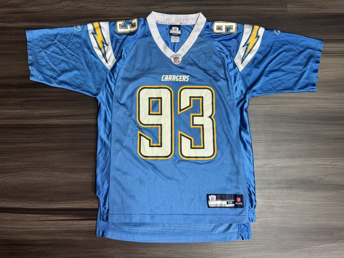 Reebok San Diego Chargers Luis Castillo #93 NFL Equipment Jersey Size US M / EU 48-50 / 2 - 1 Thumbnail