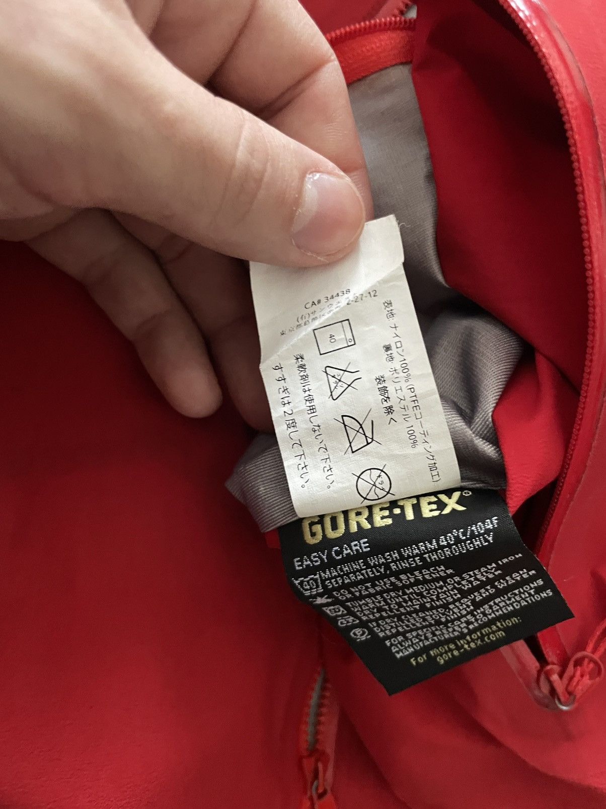 Arc'teryx Arc’teryx Alpha Comp Jacket Reflective Logo Size US L / EU 52-54 / 3 - 12 Thumbnail